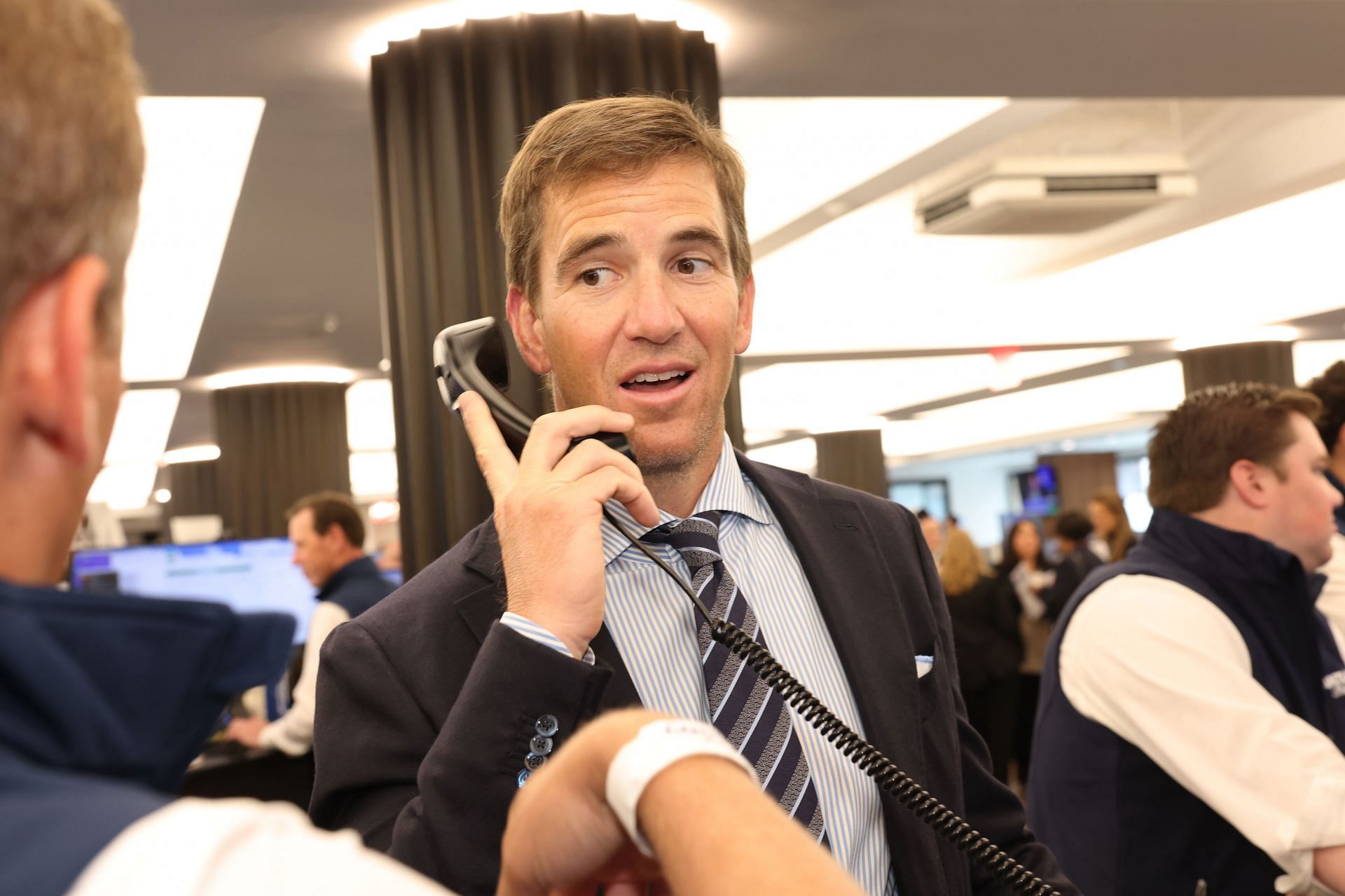 Eli Manning at Annual Charity Day Hosted by Cantor Fitzgerald and The Cantor Fitzgerald Relief Fund