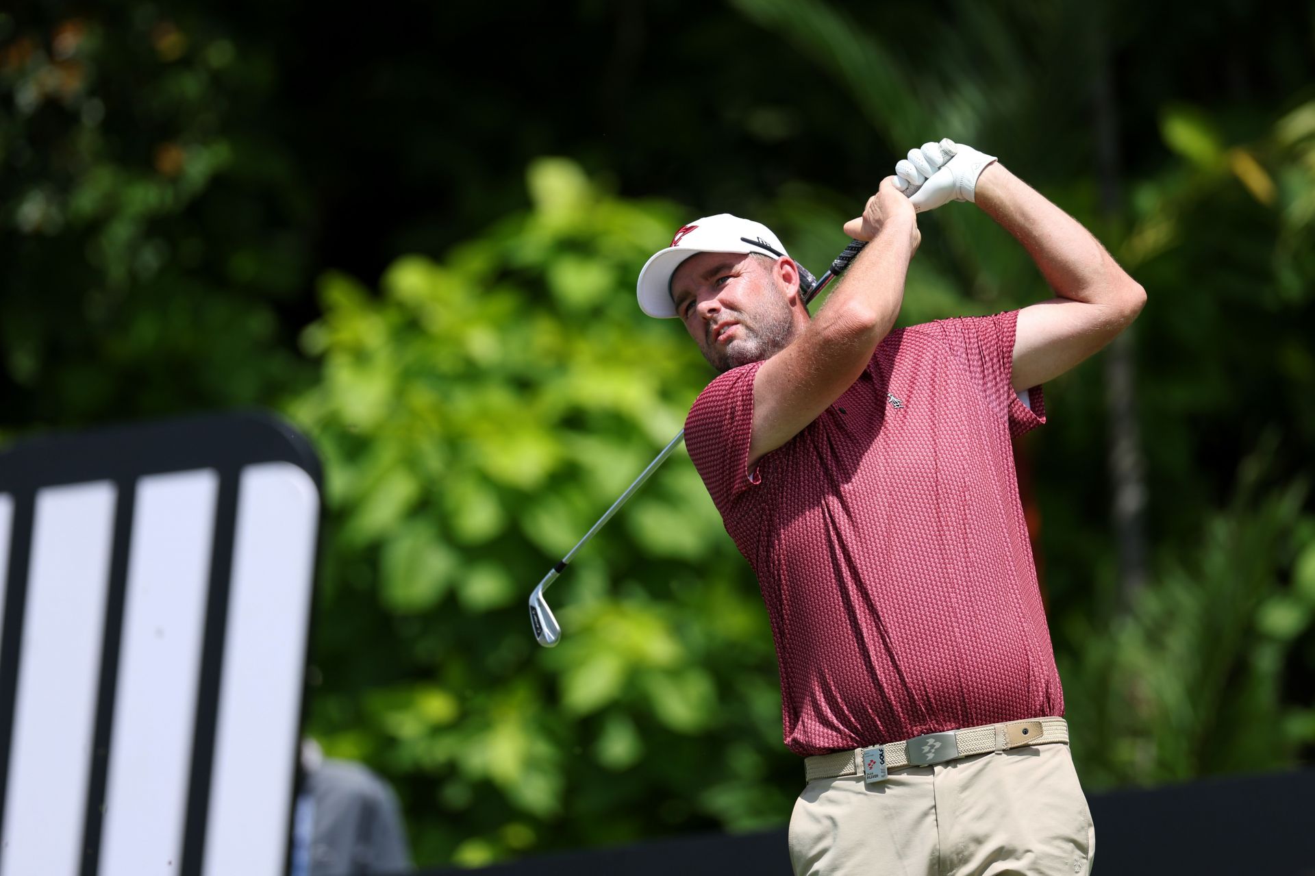 Marc Leishman at the LIV Golf Singapore