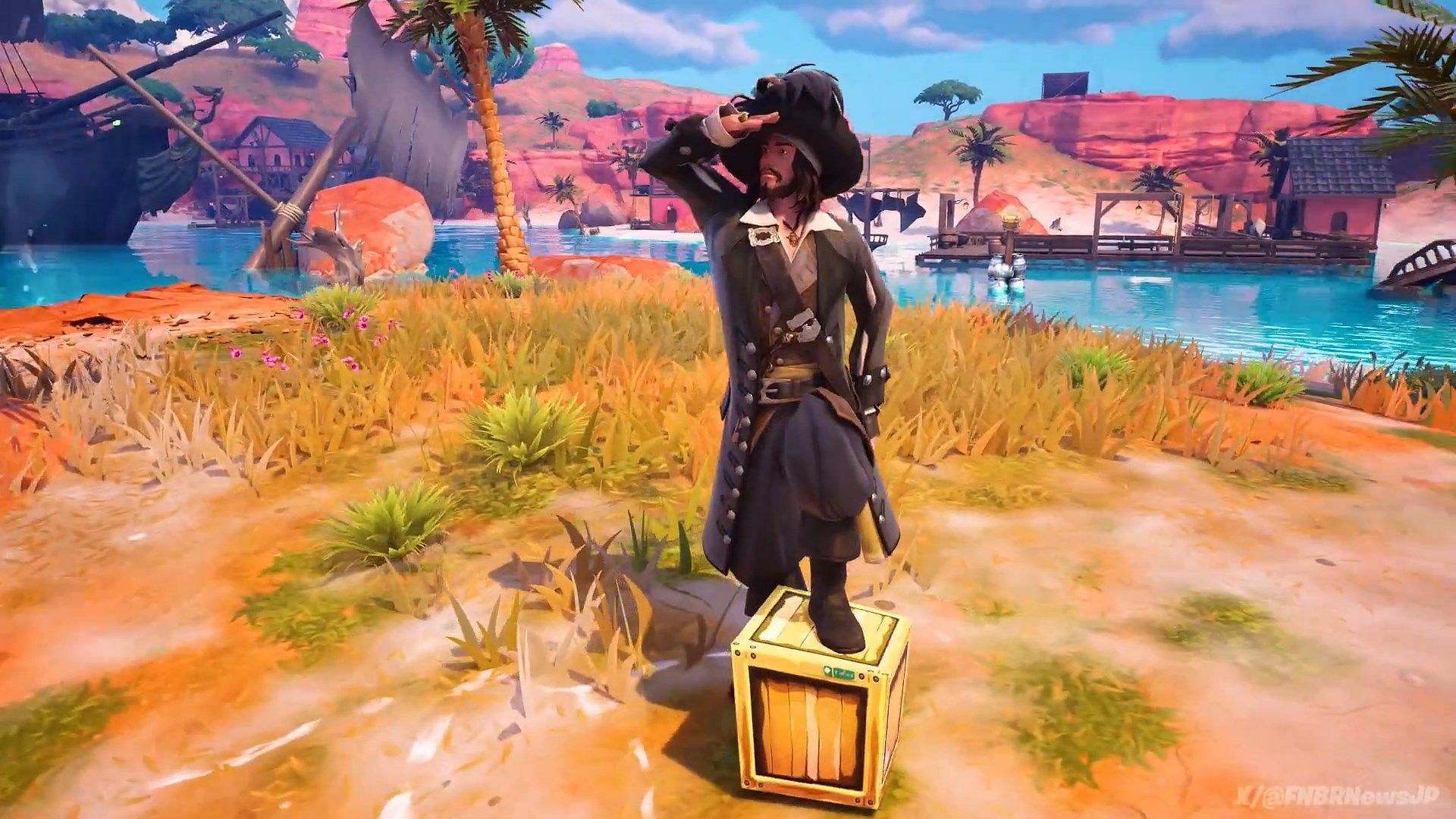 Fortnite Pirates of the Caribbean collaboration (Image via Epic Games)