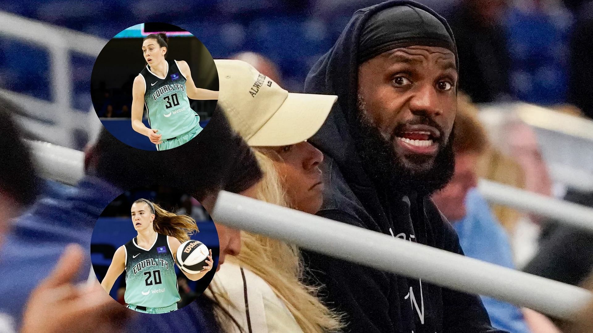 LeBron James in attendance as Liberty beat the Las Vegas Aces
