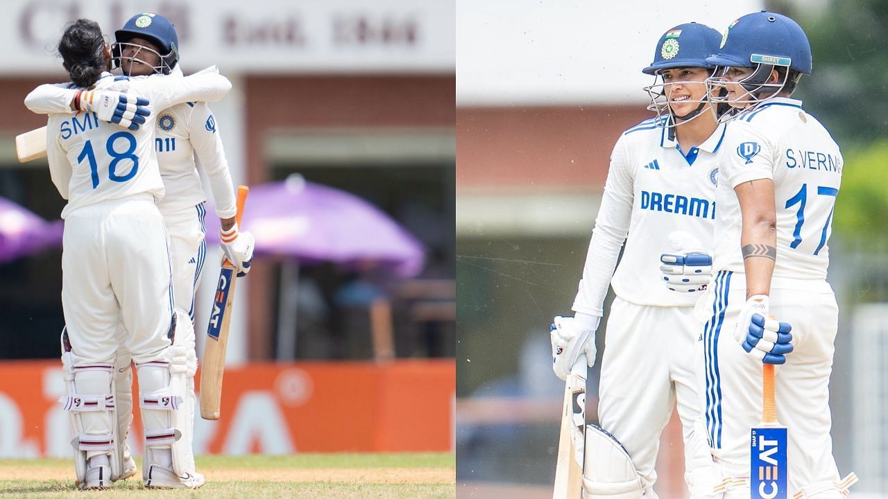 शेफाली वर्मा और स्मृति मंधाना ने किया कमाल (Photo Courtesy: x/@BCCIWomen)                               