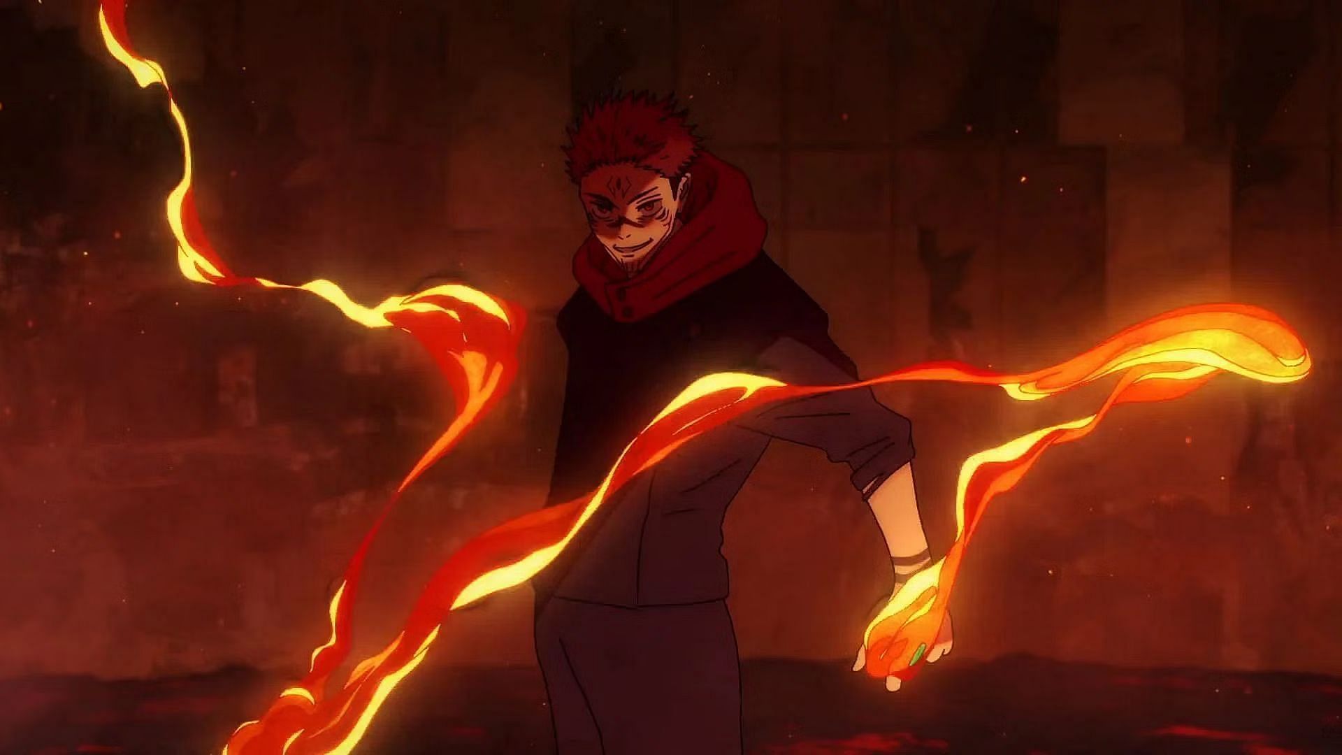 Ryomen Sukuna prepares to use Furnace (Image via MAPPA)