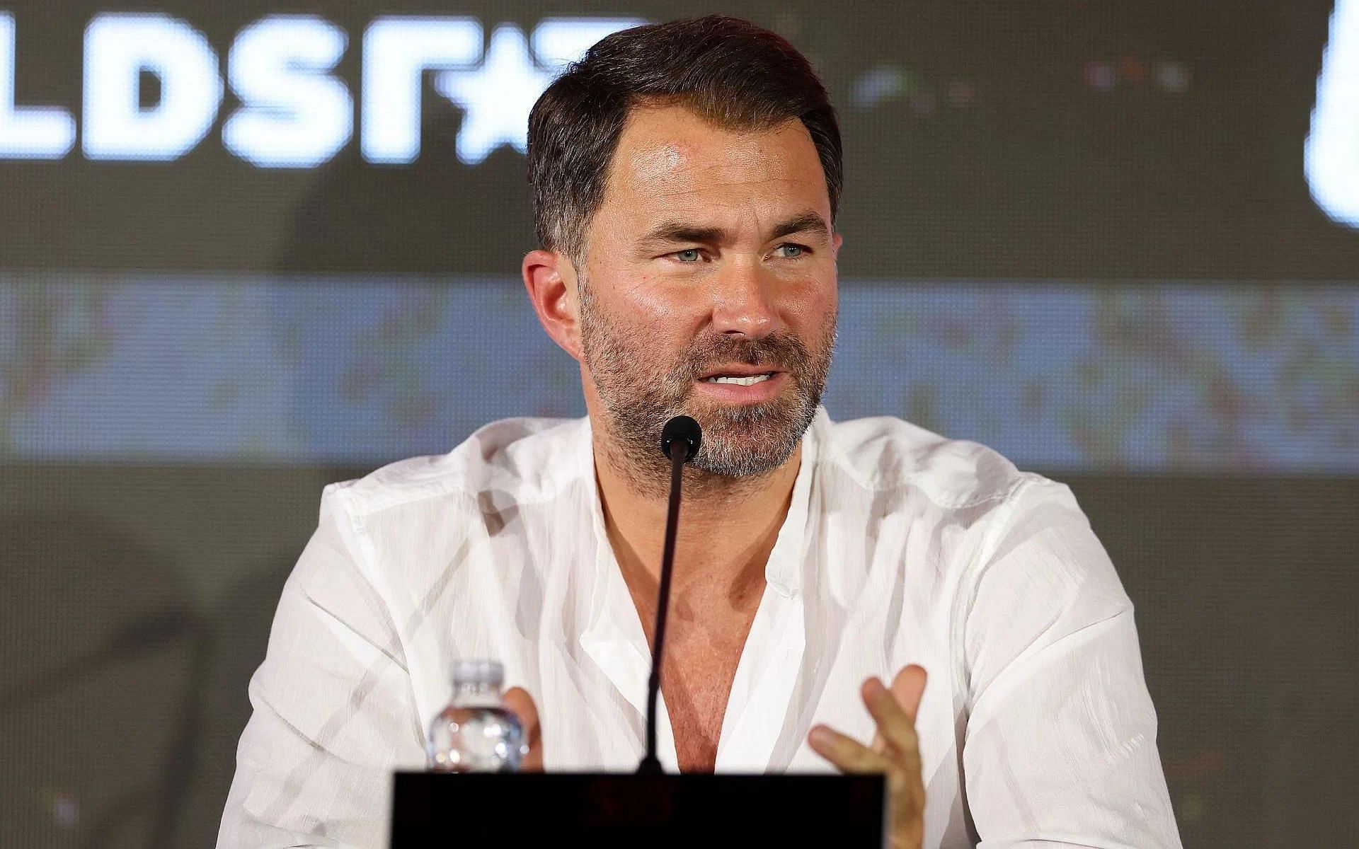 Eddie Hearn lost the Queensberry vs. Matchroom boxing event [Image via Getty]