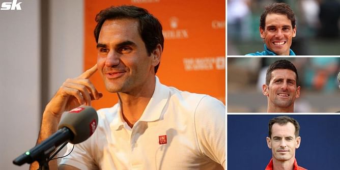 "What really connects me, Rafael Nadal, Novak Djokovic and Andy Murray is the fact of having been parents" - Roger Federer
