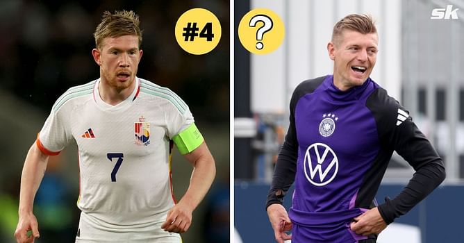 Ranking the 5 best central-midfielders at Euro 2024