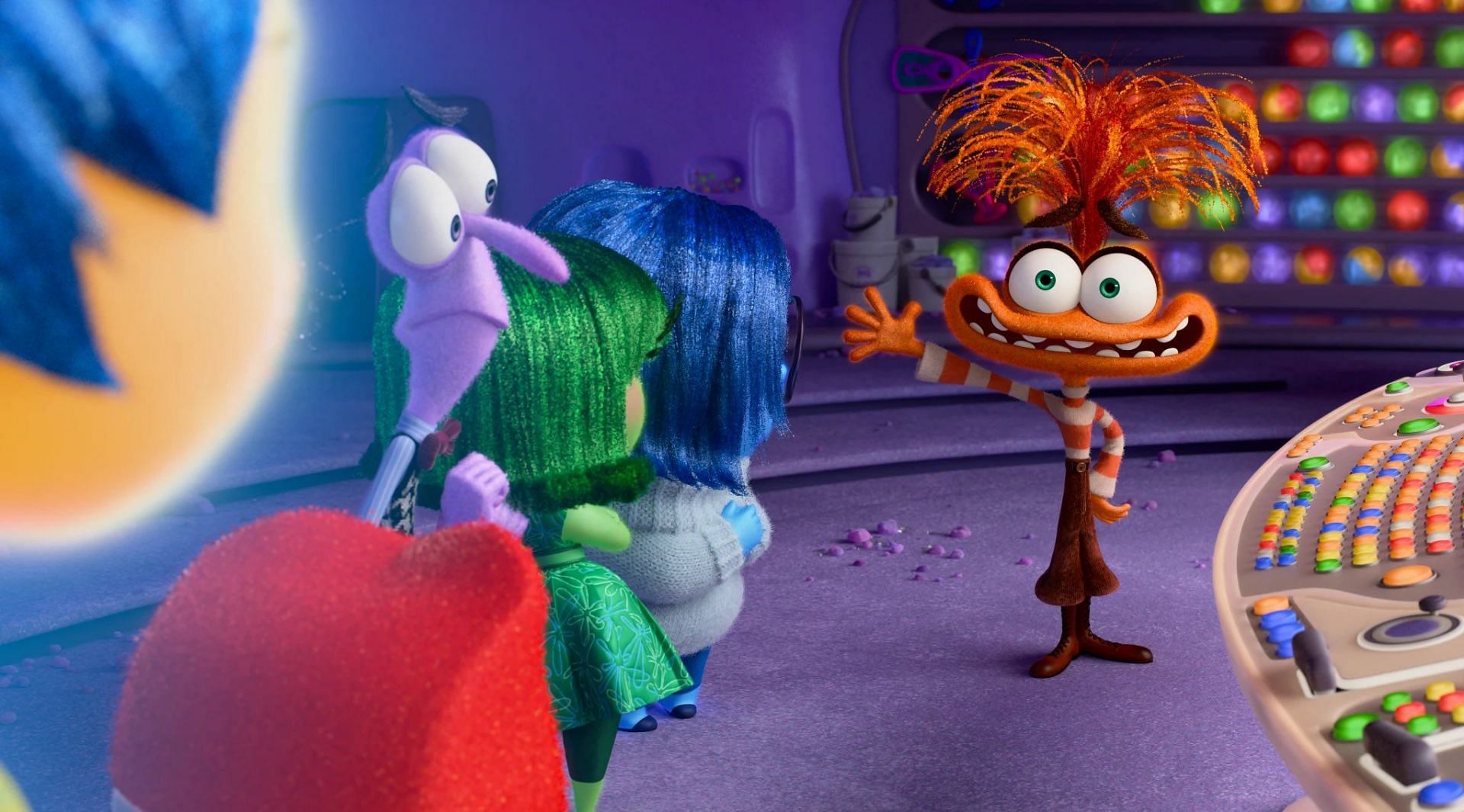 Inside Out 2 introduces new emotions and showcases how everyone has its place. (Image via Pixar)