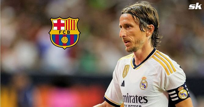 "It's very complicated to take the ball off him" - Barcelona star heaps praises on Real Madrid superstar Luka Modric