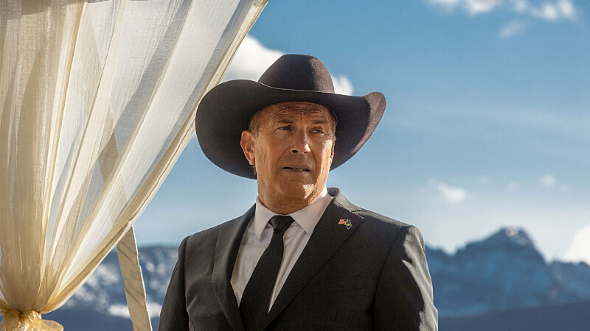 Kevin Costner as John Dutton (Image via IMDb)