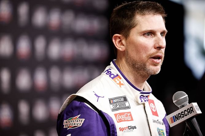 “We’re not employees of NASCAR”: Denny Hamlin on unionization of drivers amid Ricky Stenhouse fine and Kyle Larson waiver saga
