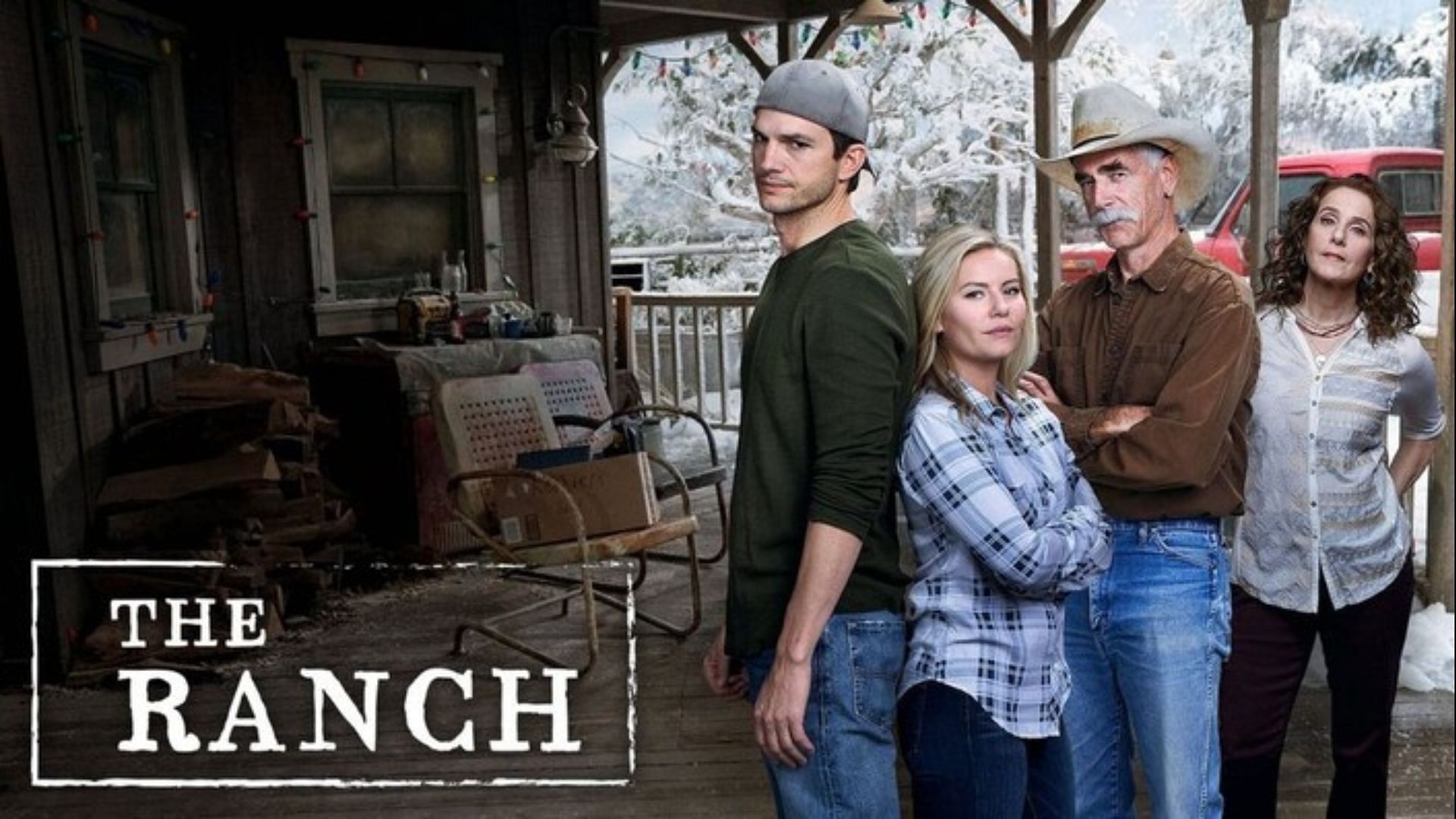 A poster for The Ranch (Image via Netflix)