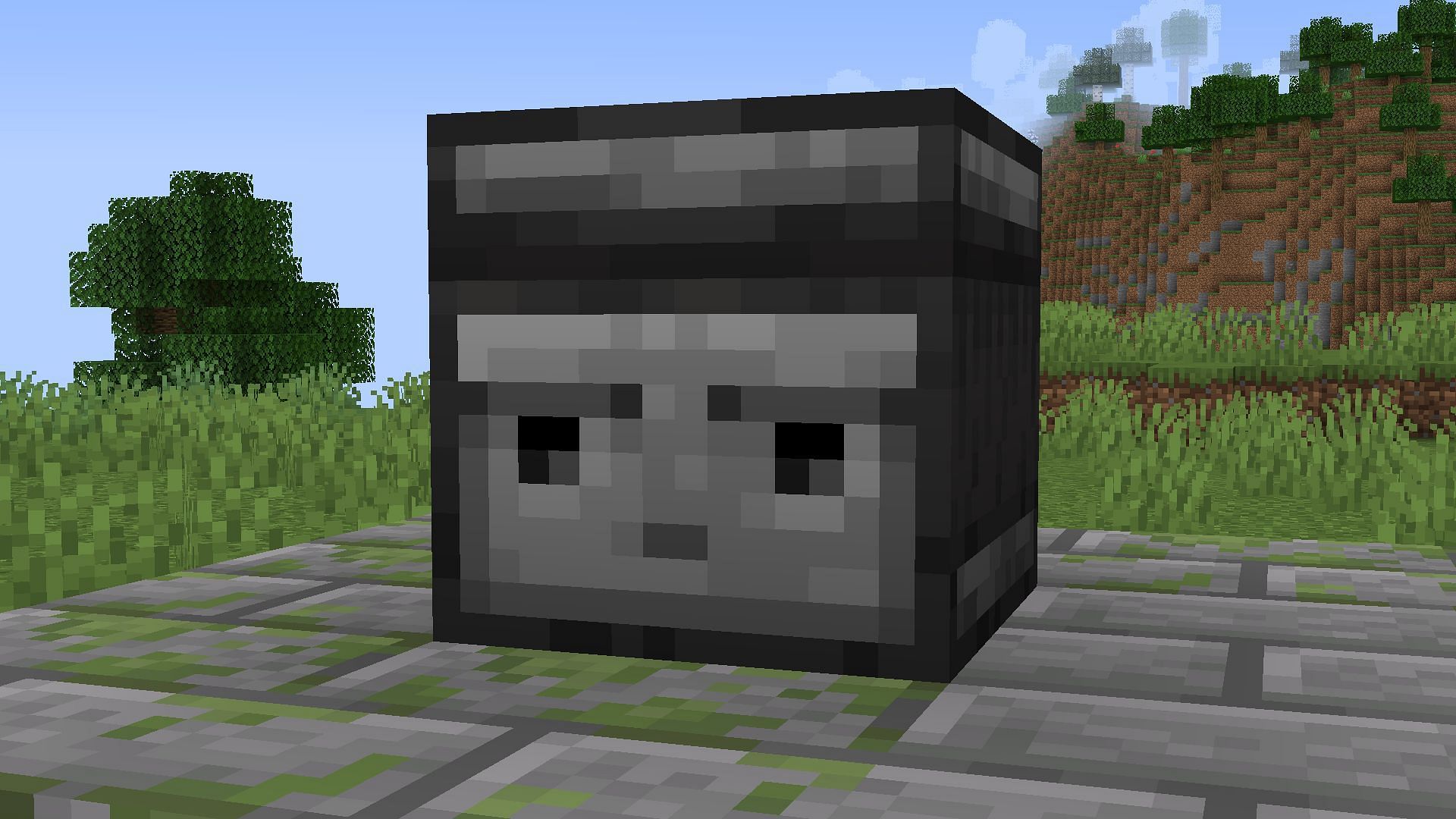 The adorable &quot;face&quot; of an observer (Image via Mojang)