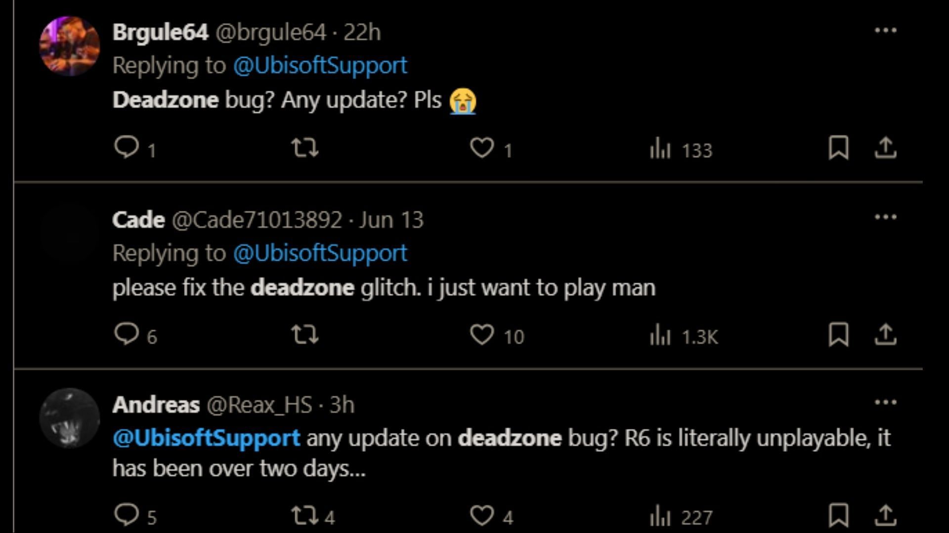 Deadzone bug has been prominent since the release of Y9S2 (Image via X)