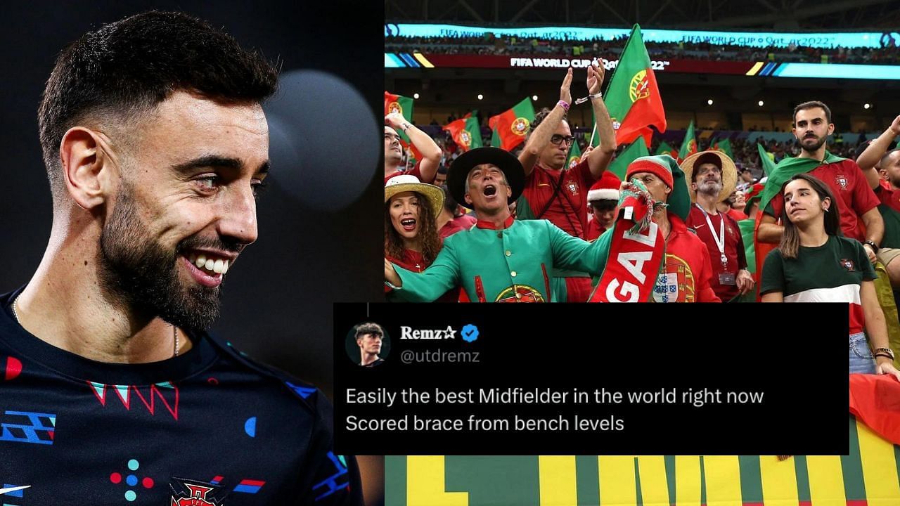 Bruno Fernandes and Portugal excelled in Cristiano Ronaldo