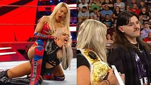 Lana aka CJ Perry reacts after Liv Morgan says she 'liked' kissing Dominik Mysterio