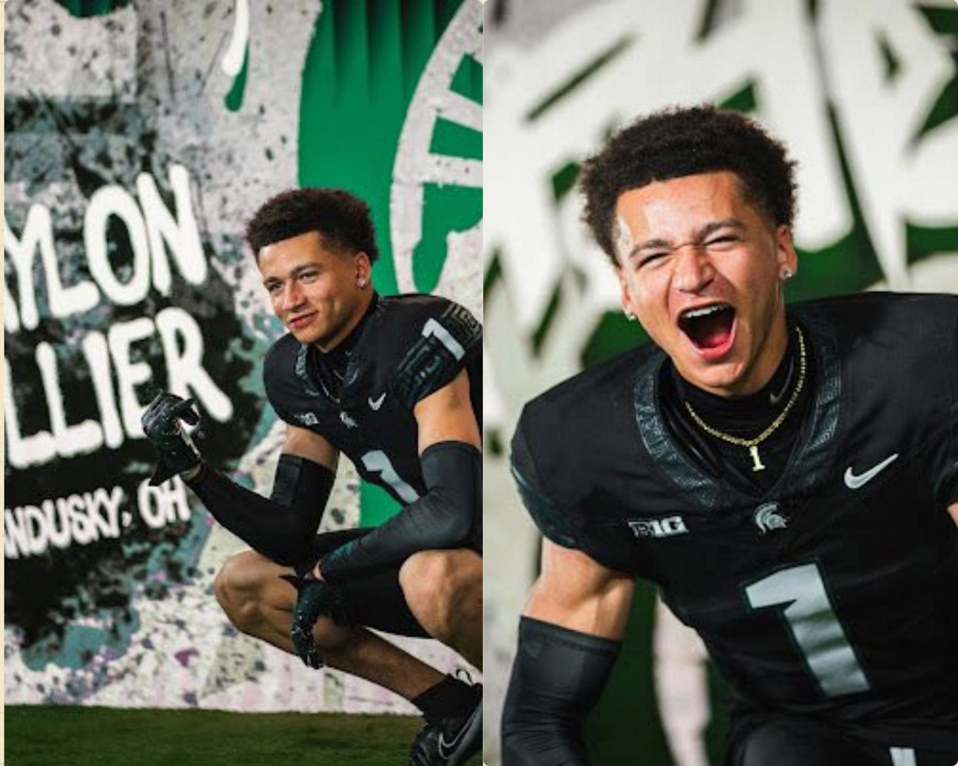 2025 WR Class Prospect Braylon Collier Commits To Michigan State Over ...