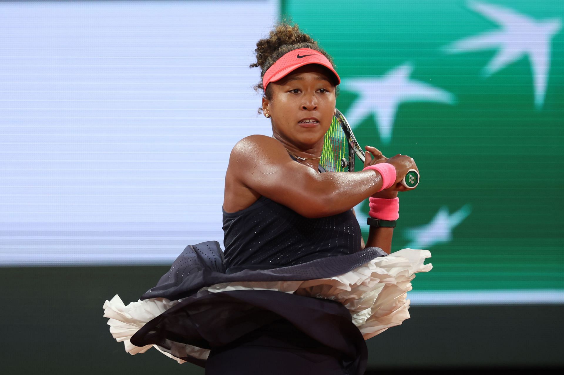 Naomi Osaka at the 2024 French Open