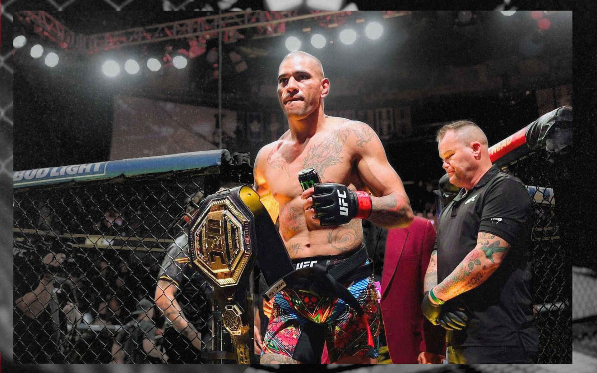 Alex Pereira all set to defend his title at UFC 303. [Image courtesy: Getty Images]