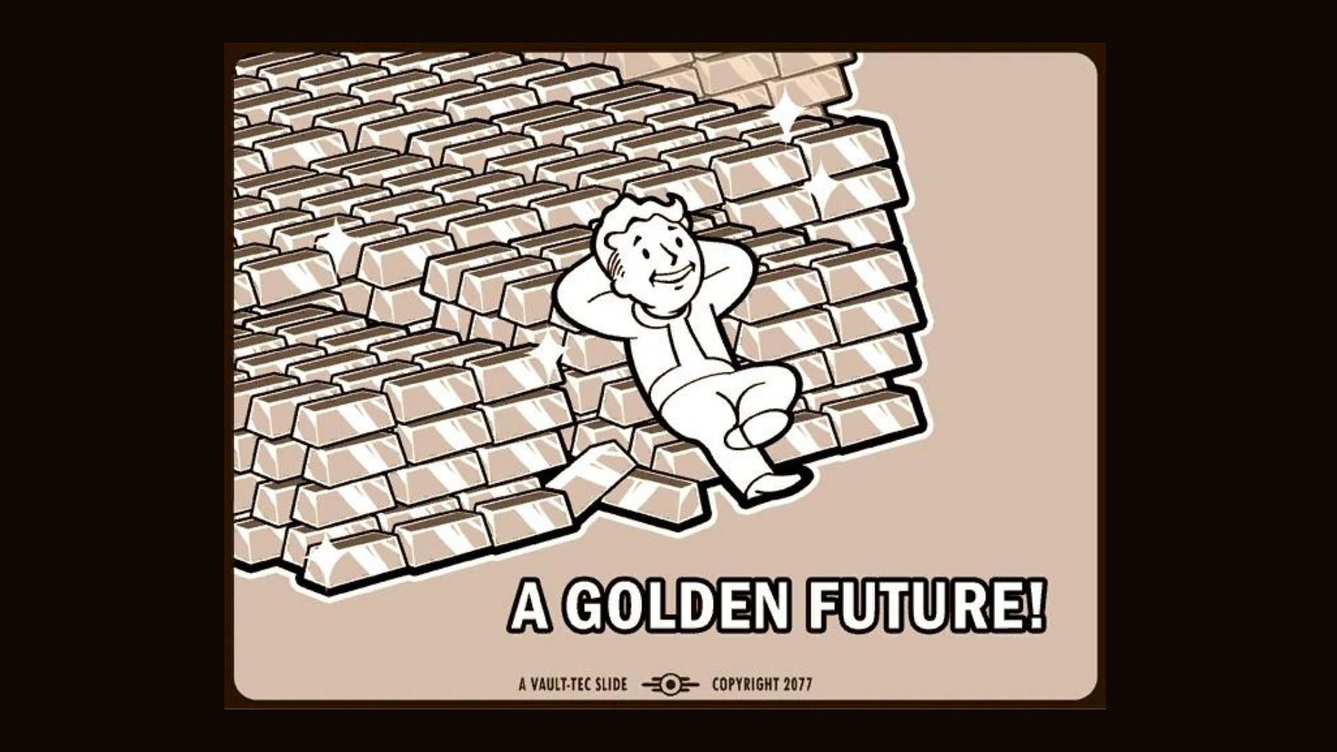 A Golden Future awaits you. (Image via Bethesda)