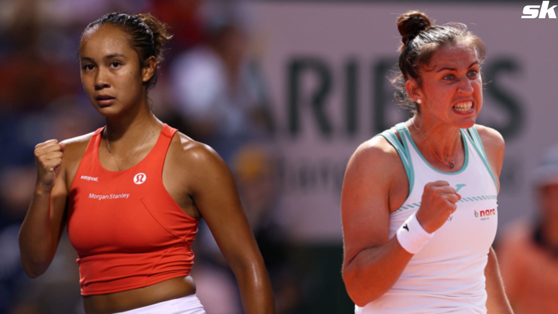 Leylah Fernandez vs Sara Sorribes Tormo, 2024 Rothesay Classic R1 (Picture: Getty) 