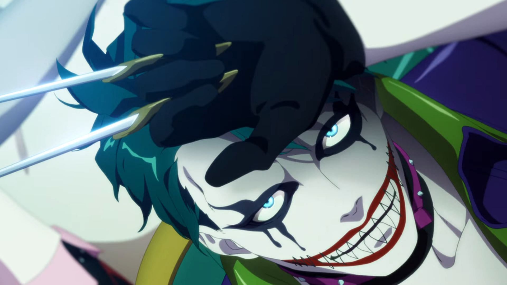 The Joker seemingly bows out of the Suicide Squad Isekai anime premiere after a short episode 1 appearance (Image via Wit Studios)