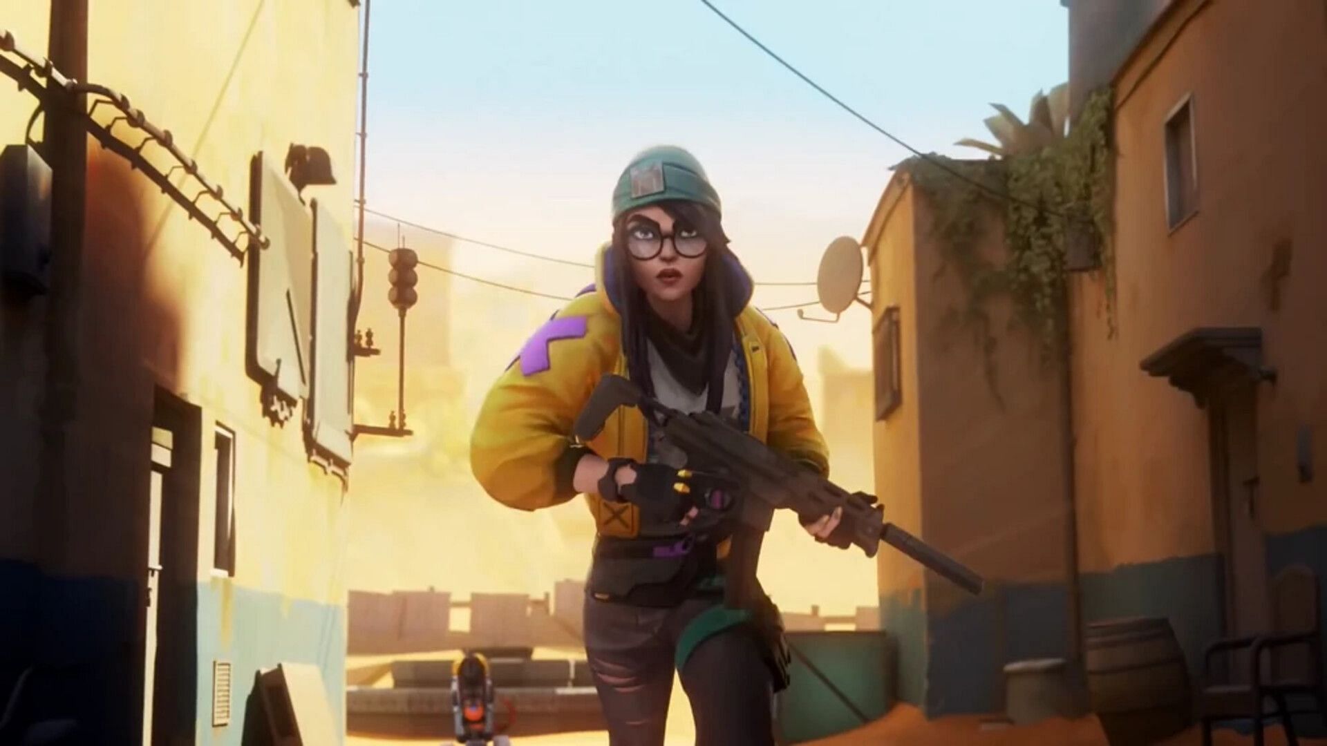 Killjoy as seen in the cinematic (Image via Riot Games)