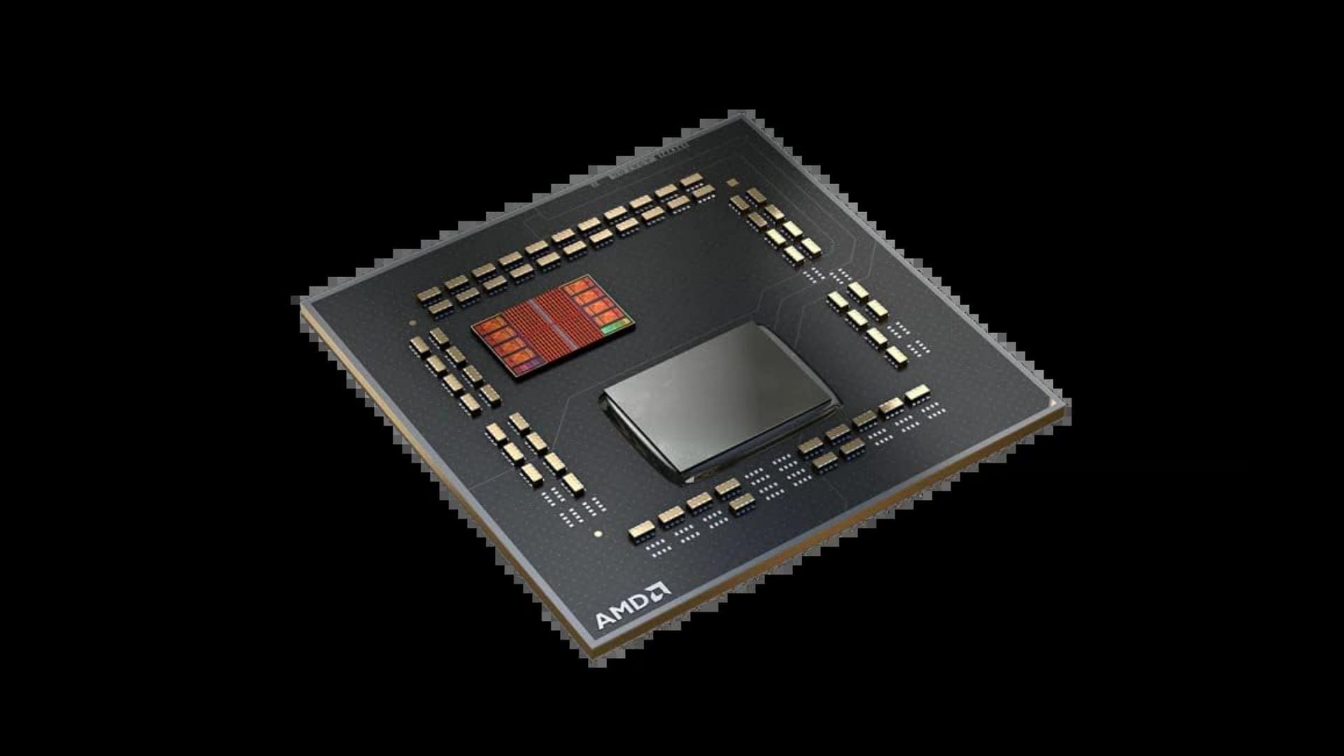 Inside the AMD Ryzen 7 5800X3D (Image via Amazon)