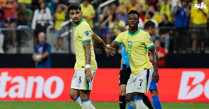 Vinicius Jr’s reaction to Brazil fans getting angry at Lucas Paqueta for taking penalty despite missing earlier goes viral, video surfaces online