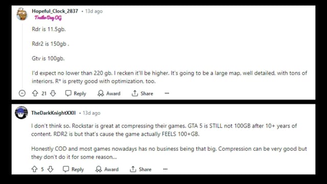 gta 6 game size in gb