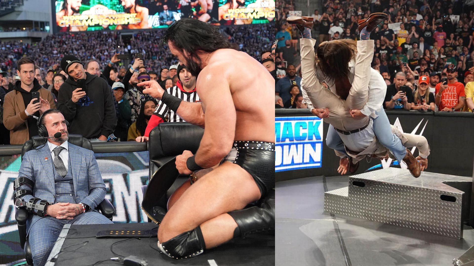 WWE में किसी मैच में कभी कुछ भी हो सकता है