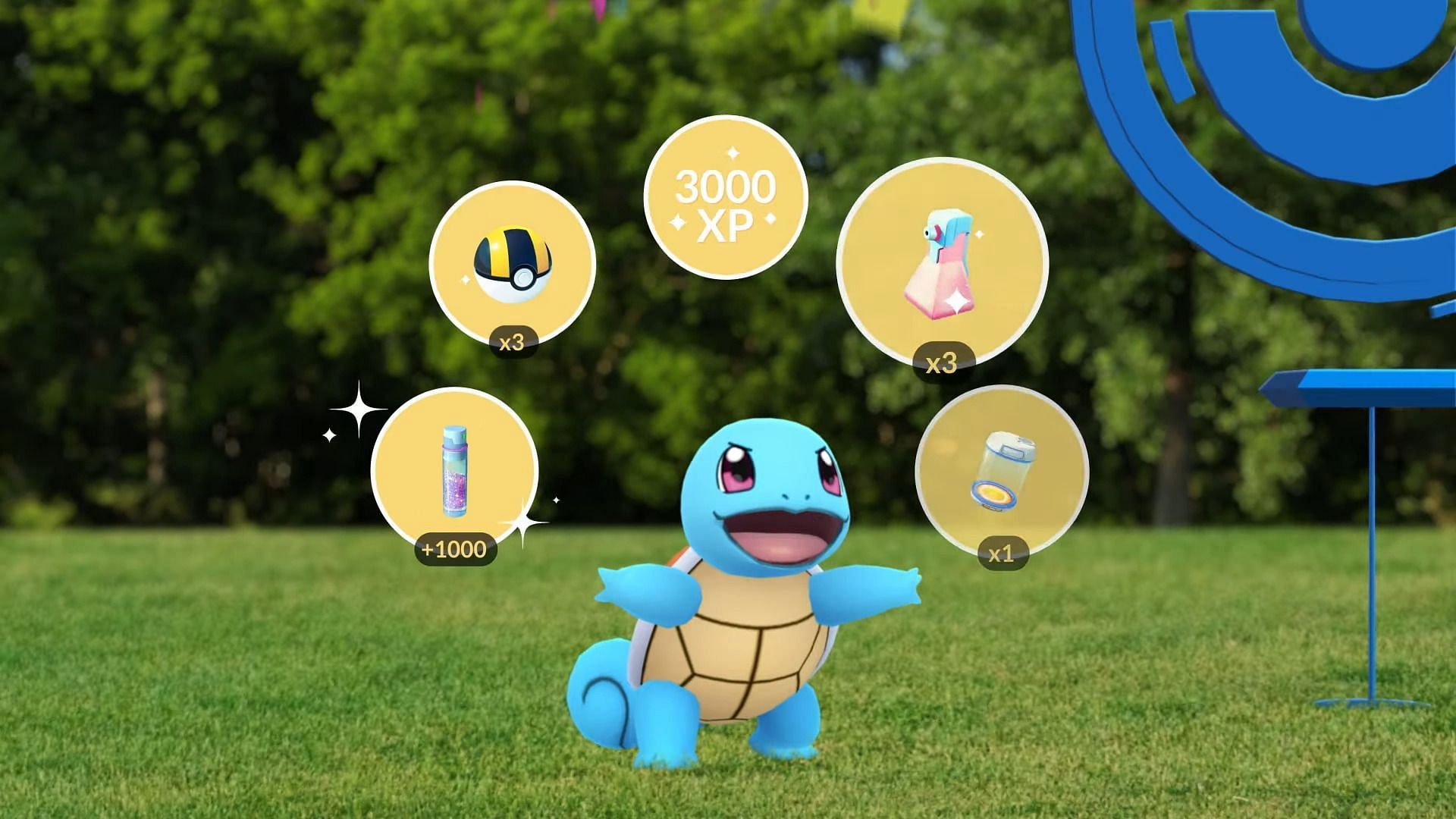 Pokemon GO&#039;s PokeStop Showcases may not have the greatest rewards, but they&#039;re not terrible either (Image via Niantic)