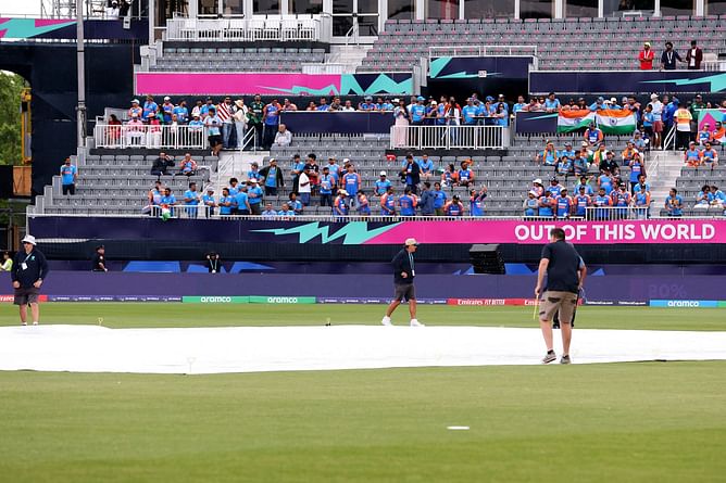 What will happen if the India vs Pakistan 2024 T20 World Cup match is washed out due to rain?