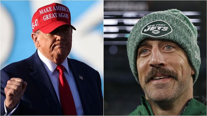 Aaron Rodgers drops proof of acknowledging Donald Trump at UFC 302 after viral speculation of rift between duo