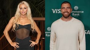 WATCH: Travis Kelce schools Olivia Dunne on catching a football in viral Accelerator ad