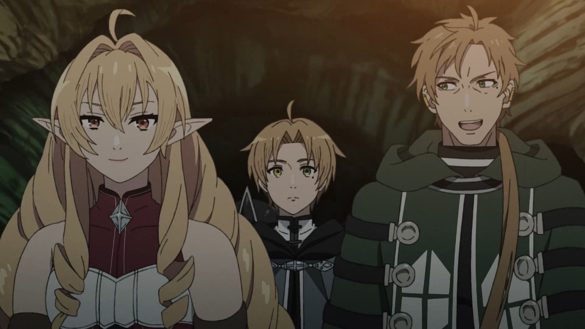 Elinalise, Rudeus, and Paul, as seen in Episode 20 (Image via Bind)