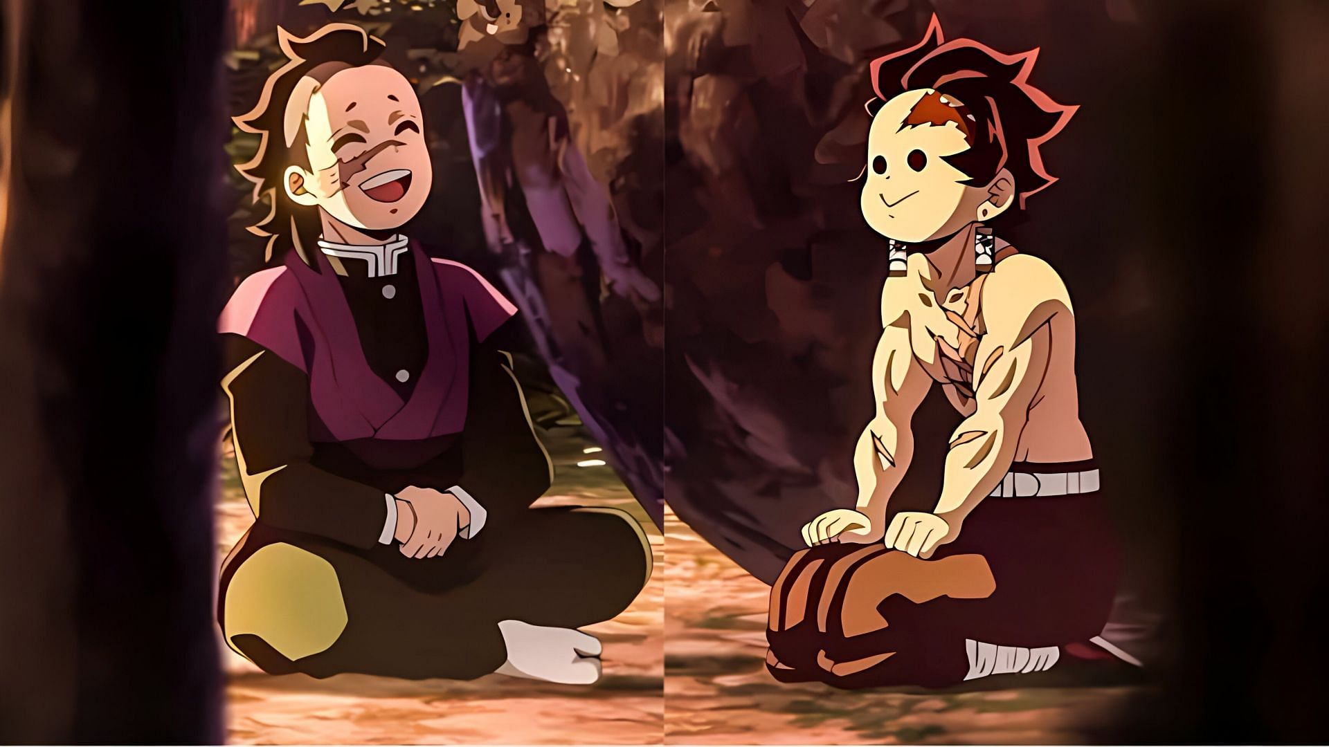 Demon Slayer fans dub Genya &quot;best boi&quot; as his friendship with Tanjiro flourishes before their eyes (Image via Ufotable)