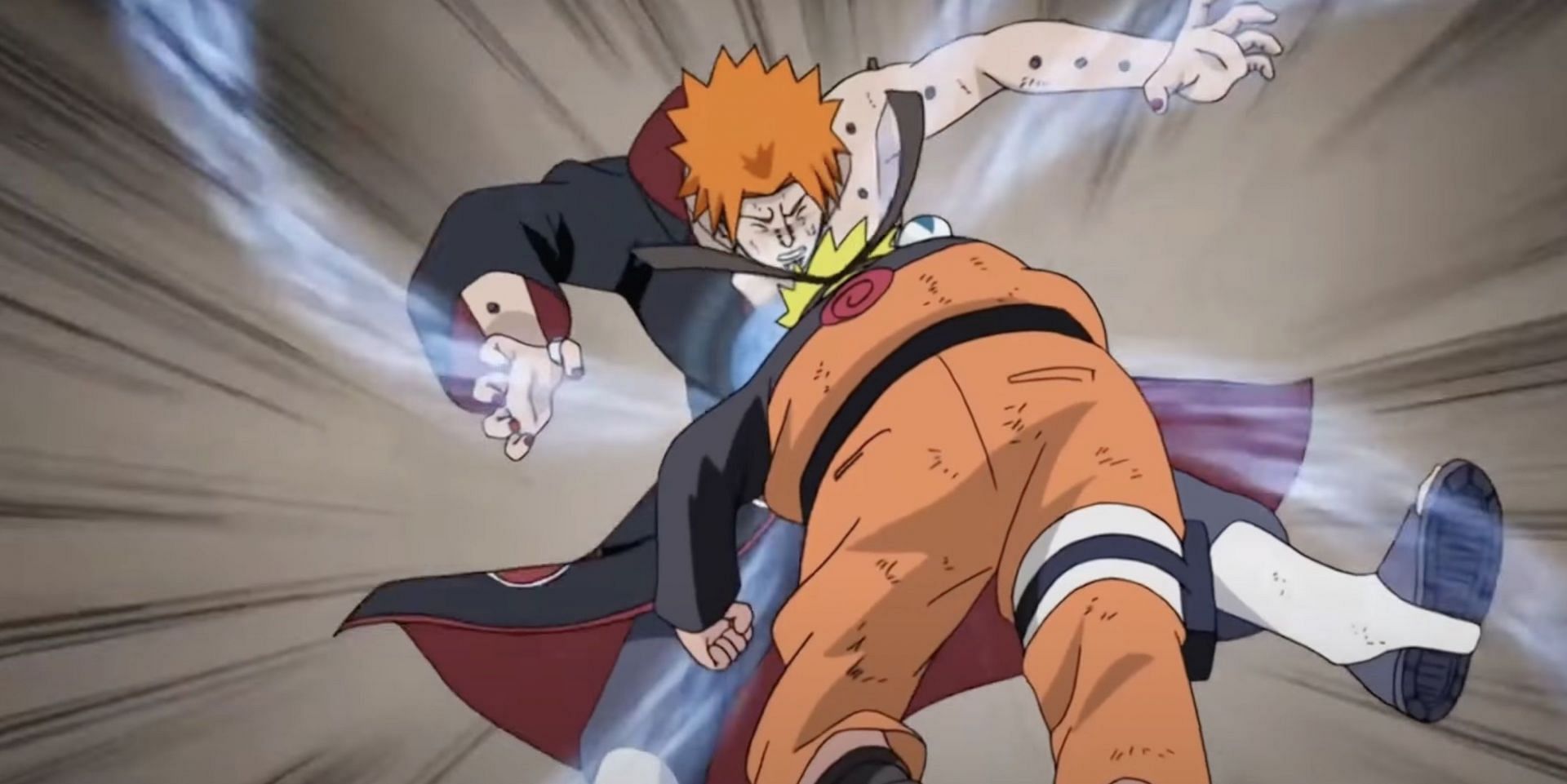 Naruto vs. Pain (Image via Studio Pierrot)