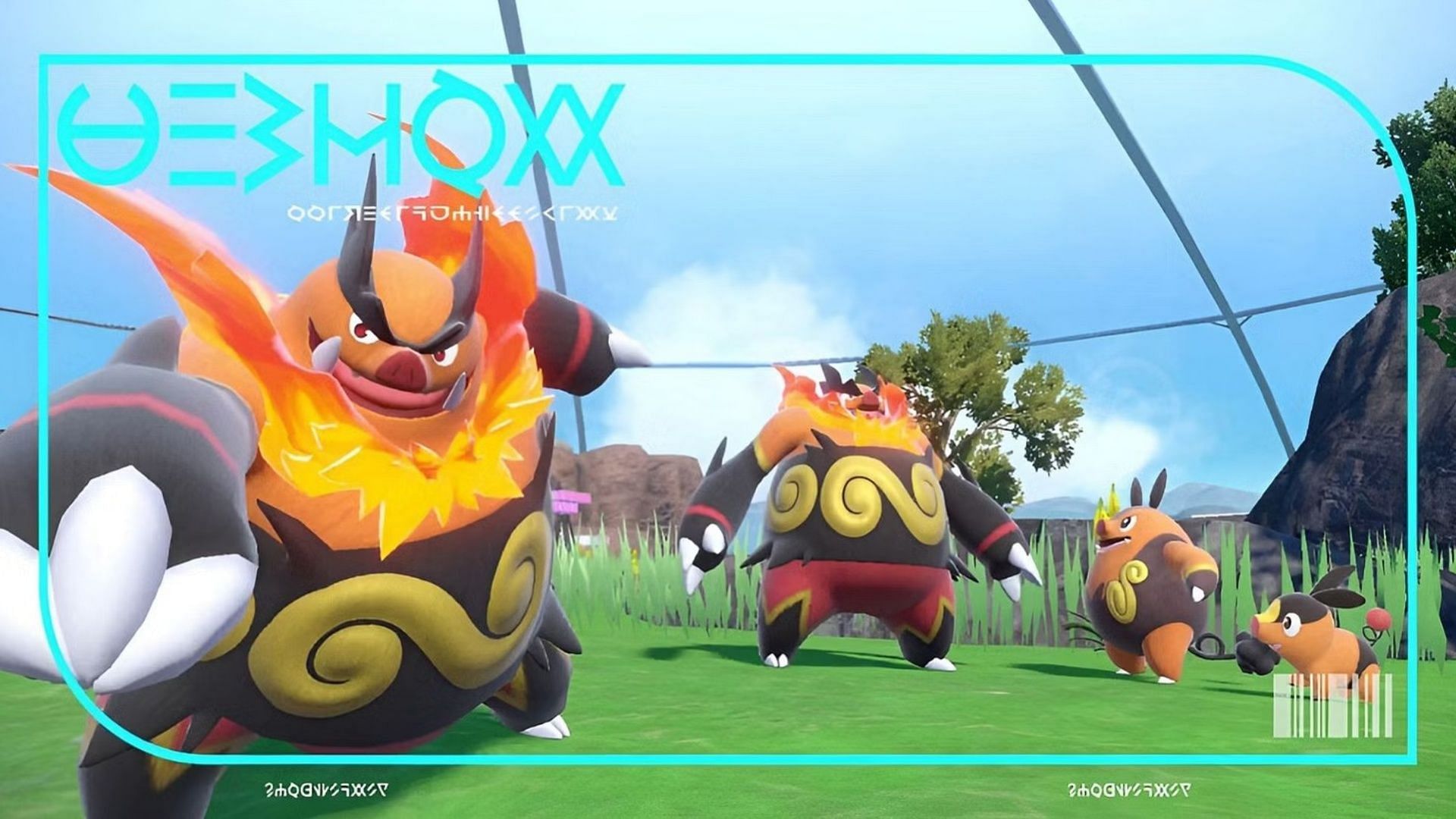 Emboar in Scarlet and Violet (Image via The Pokemon Company)