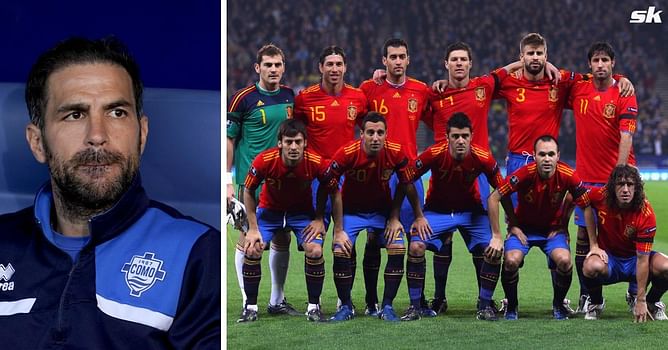 “He hardly played a game” - Fabregas names surprise ex-Premier League star as leader behind-the-scenes for Spain’s golden generation