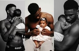 In Photos: Anthony Edwards' baby mama Jeanine Robel shares adorable pictures of Wolves superstar with daughter on Father's Day