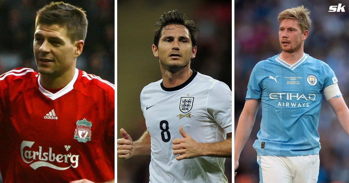 Chelsea legend Frank Lampard builds his ultimate midfielder