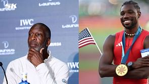 "He isn’t afraid to lose"- Legendary athlete Michael Johnson weighs in on Noah Lyles dominating the 100m final and qualifying for the Paris Olympics
