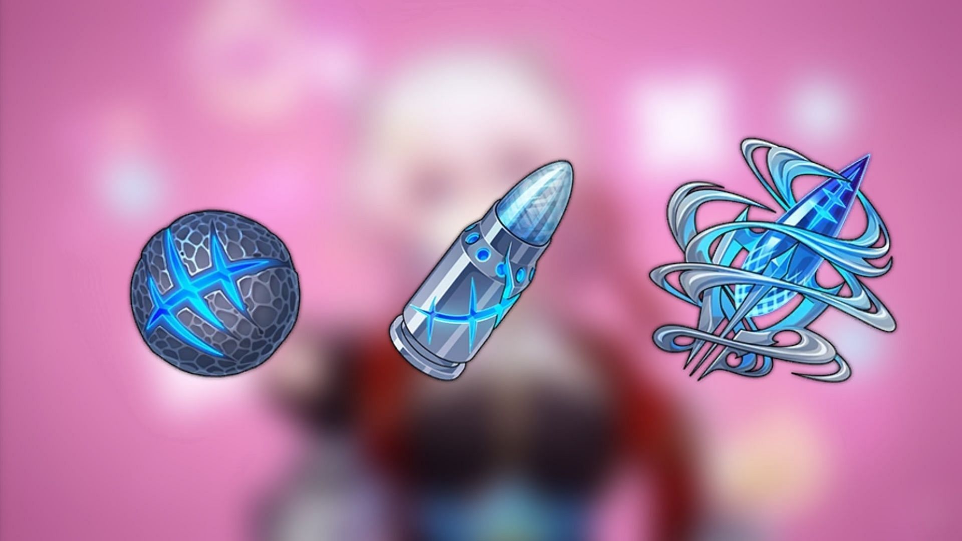 Meteoric Bullet, Destined Expiration, and Countertemporal Shot (Image via HoYoverse)