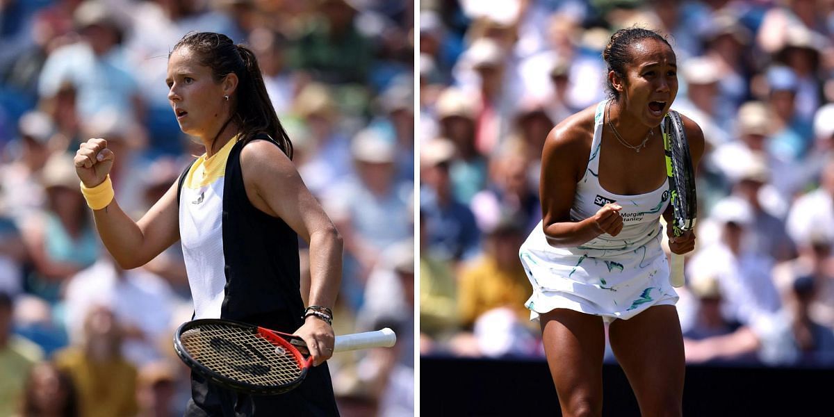 Daria Kasatkina vs Leylah Fernandez is the final of the Rothesay Classic (All images sources from Getty)