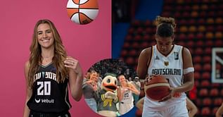 WATCH: WNBA stars Sabrina Ionescu & Nyara Sabally reunite with Oregon Ducks mascot for cheerful snap
