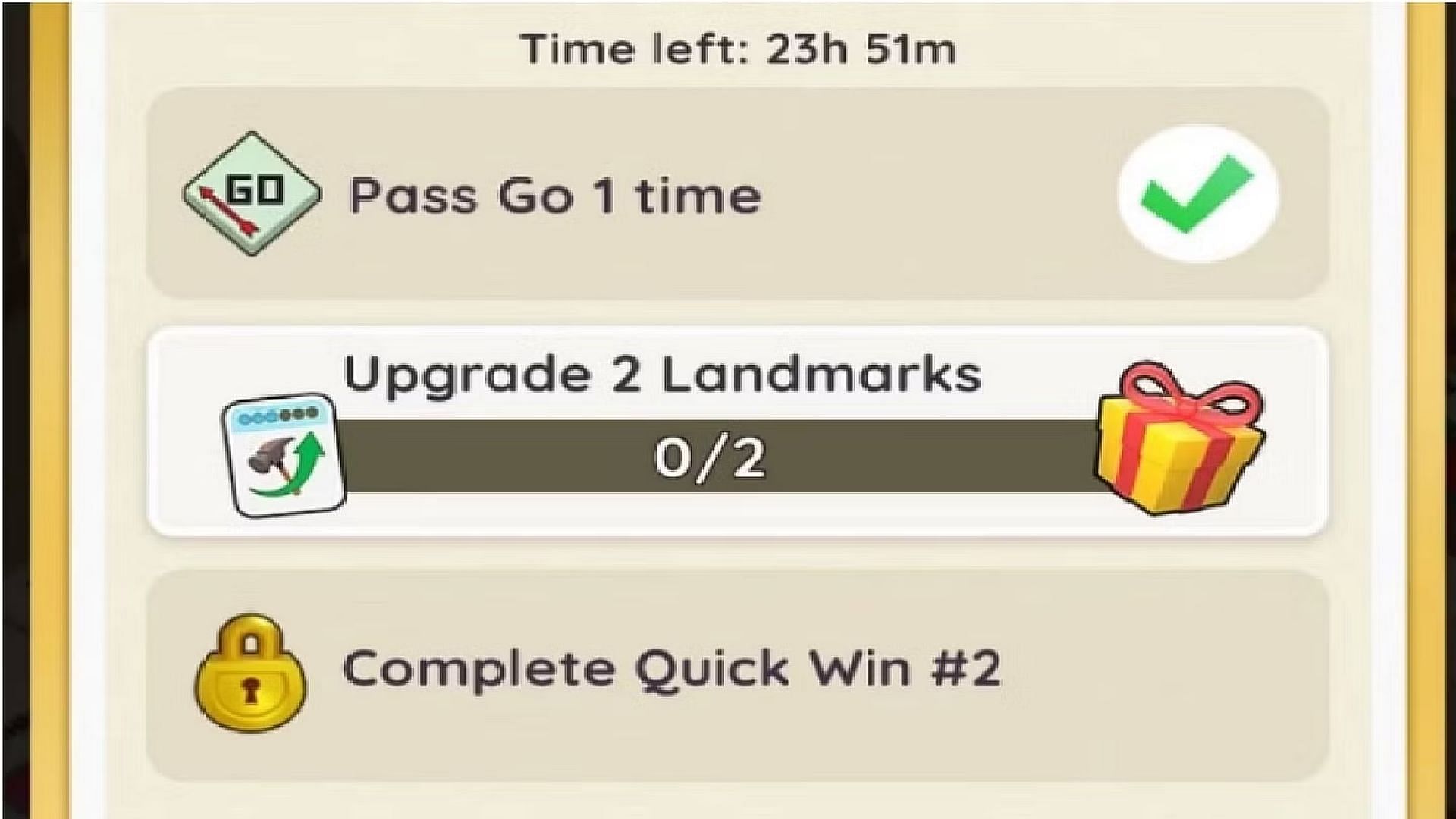 You can get Laser Guns by completing Quick Wins (Image via Scopely)