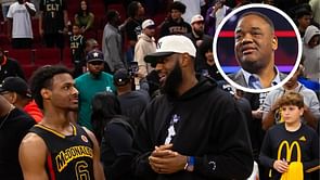 "Done to placate LeBron's ego" - Jason Whitlock claims Lakers are doing 'disservice' to Bronny James at LeBron James' expense