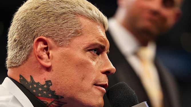 [Photo] Cody Rhodes catches up with AEW star