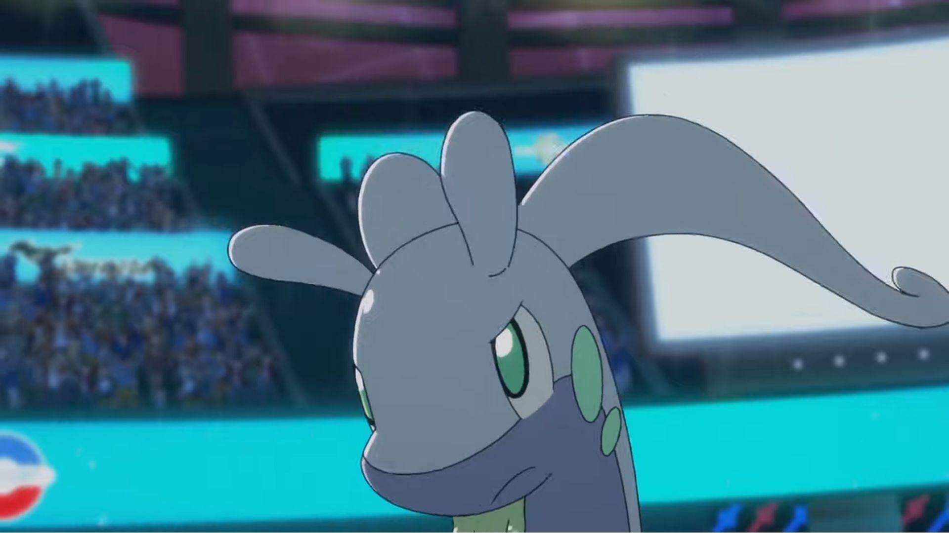 Goodra in the anime (Image via TPC)