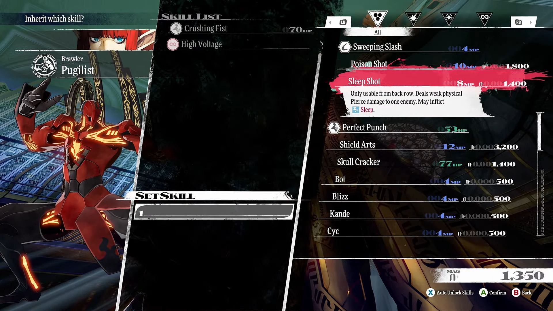 A screen showing the Archetype function for Metaphor ReFantazio (Image via Atlus)