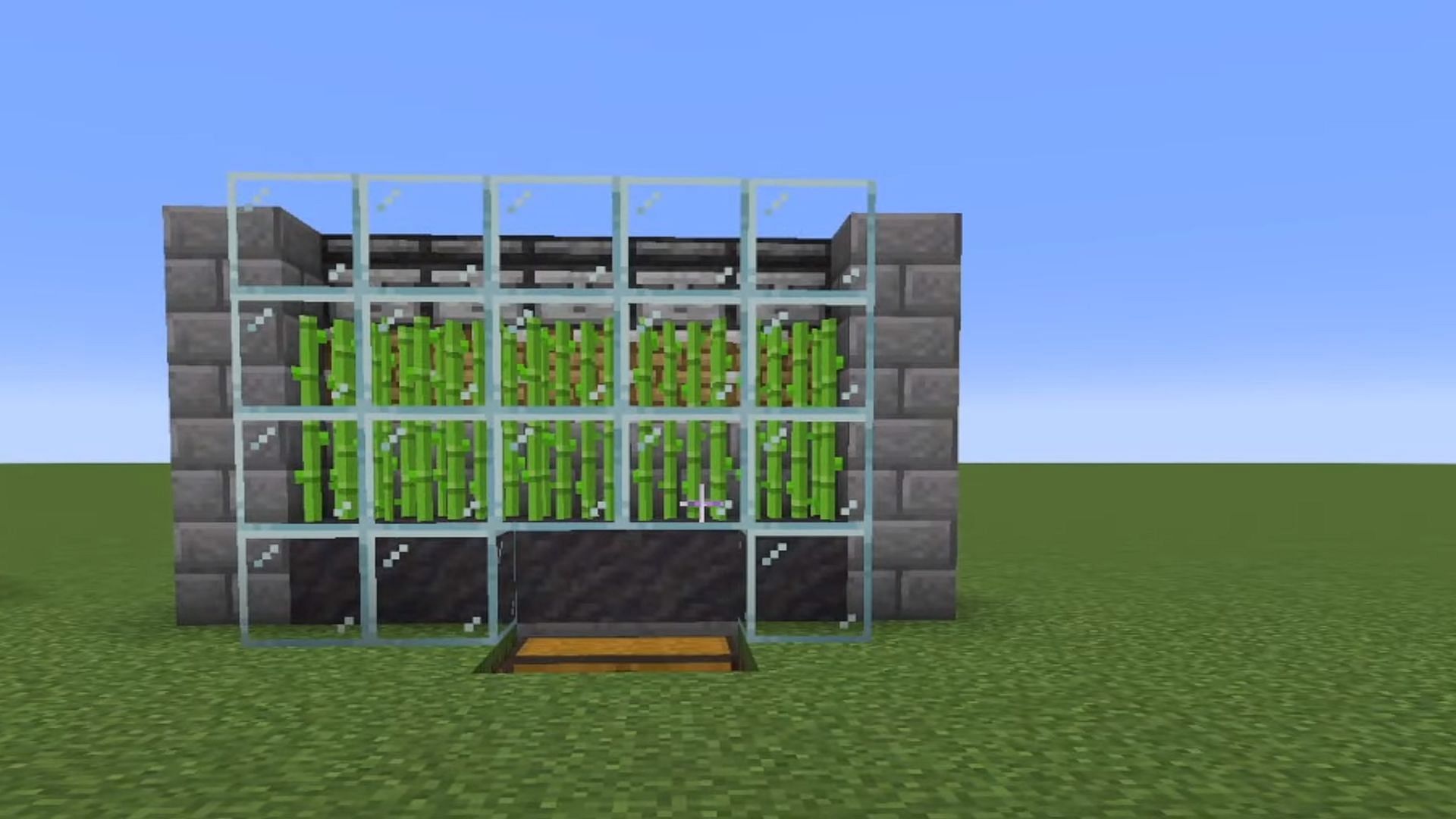 A simple sugar cane farm (Image via JWhisp/YouTube)